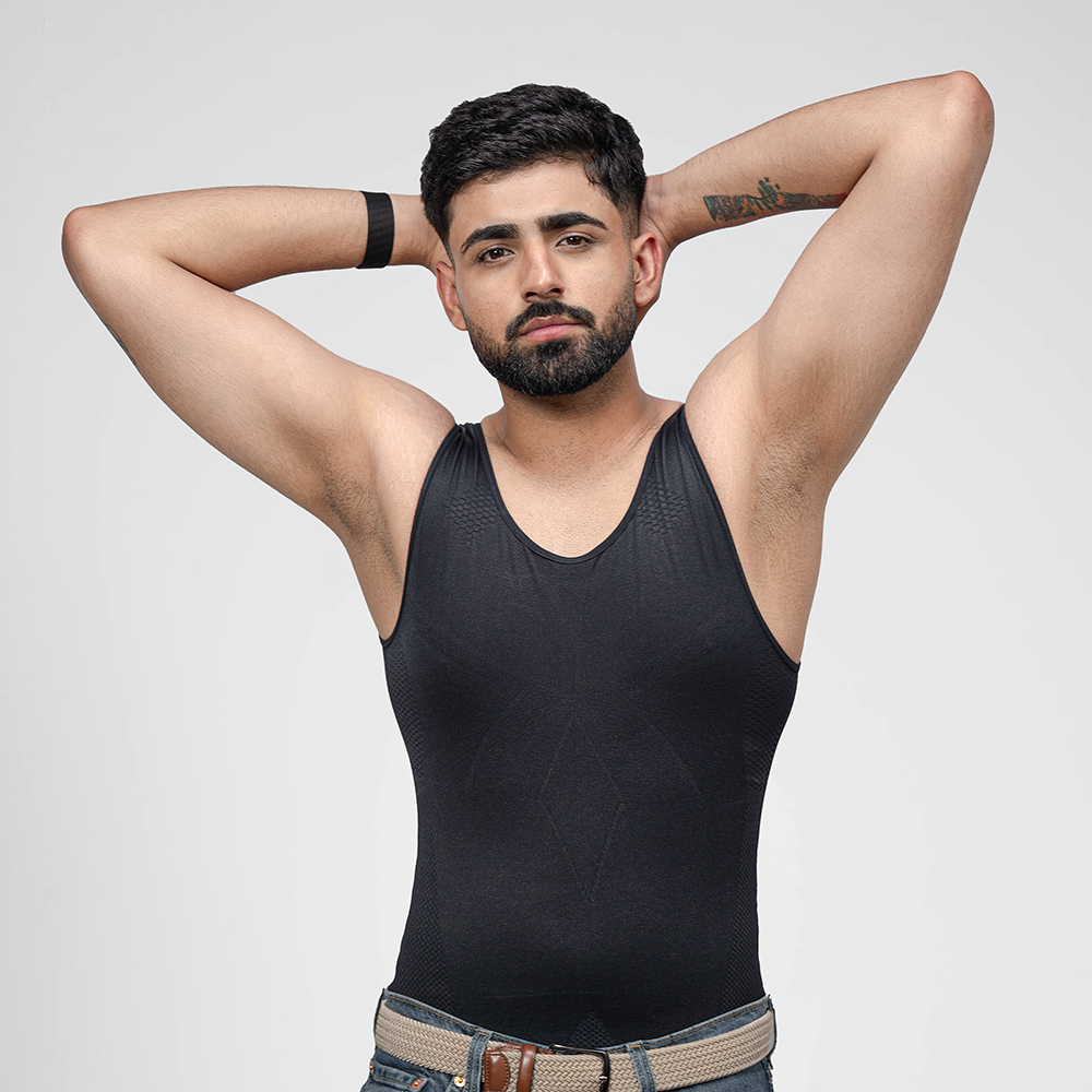 Confidex Compression Tank Top — Look Jacked & Confident - Instantly